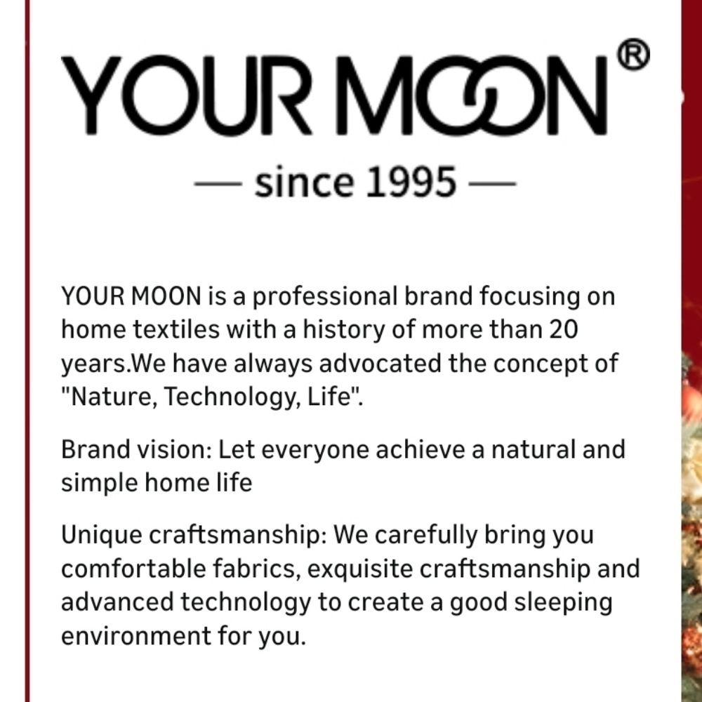 NIB YOUR MOON 100% Organic Wool Mattress Pad Topper Twin XL 39" X 80" - Picture 13 of 13